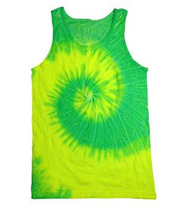Colortone T3500 - Vibrant Cotton Tie Dye Sleeveless Top
