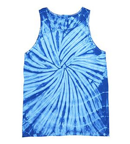 Colortone T3500 - Camiseta Sin Mangas de Algodón Tie Dye