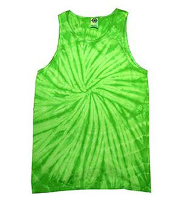 Colortone T3500 - Vibrant Cotton Tie Dye Sleeveless Top