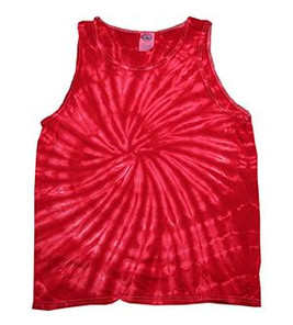 Colortone T3500 - Camiseta Sin Mangas de Algodón Tie Dye