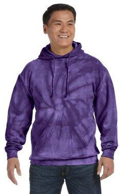 Colortone T8777 - SPIDER TIE DYE ADULT HOOD