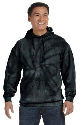Colortone T8777 - SPIDER TIE DYE ADULT HOOD