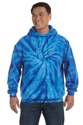 Colortone T8777 - SPIDER TIE DYE ADULT HOOD