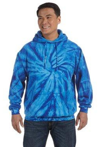 Colortone T8777 - SPIDER TIE DYE ADULT HOOD