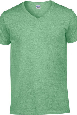 Gildan GI64V00 - Premium Softstyle Men's V-Neck Cotton T-Shirt