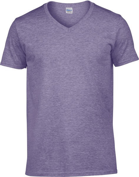 Gildan GI64V00 - Premium Softstyle Men's V-Neck Cotton T-Shirt