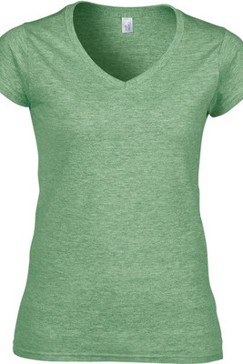 Gildan GI64V00L - Premium Soft Cotton Ladies V-Neck T-Shirt