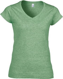 Gildan GI64V00L - Premium Soft Cotton Ladies V-Neck T-Shirt