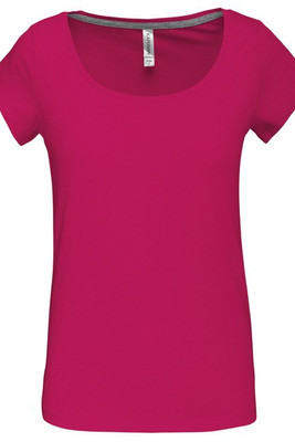 Kariban K384 - T-shirt col bateau manches courtes femme