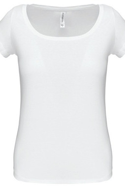 Kariban K384 - T-shirt col bateau manches courtes femme