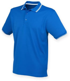 Henbury H482 - Coolplus® Tipped Polo Shirt