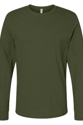 Fruit of the Loom SC4 - Felpa da uomo in cotone a maniche lunghe