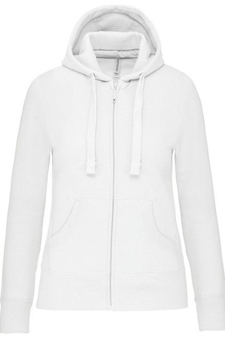 Kariban K464 - Ladies hooded full zip sweatshirt