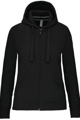 Kariban K464 - Damen Kapuzen Sweatshirt mit Reißverschluss