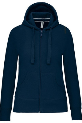 Kariban K464 - Ladies' hooded full zip sweatshirt