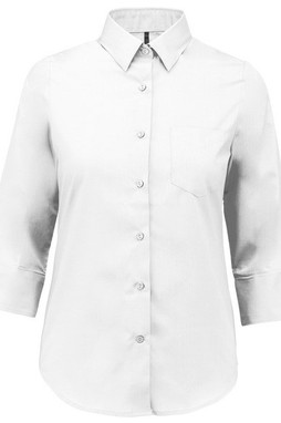 Kariban K558 - Ladies 3/4 sleeve shirt