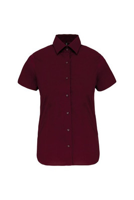 Kariban K532 - PFLEGELEICHTE DAMEN KURZARM STRETCH BLUSE