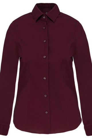 Kariban K530 - DAMES STRETCH BLOUSE LANGE MOUWEN