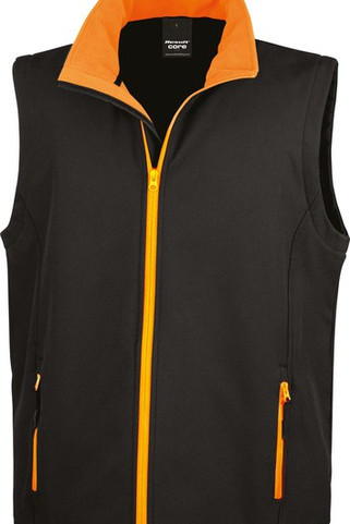 Result R232M - CORE PRINTABLE SOFTSHELL BODYWARMER