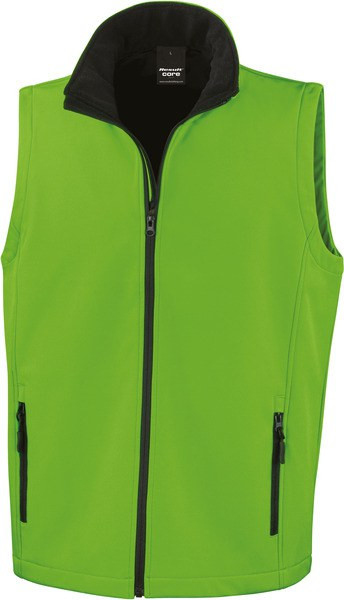 Result R232M - Core Tulostettava Softshell Bodywarmer