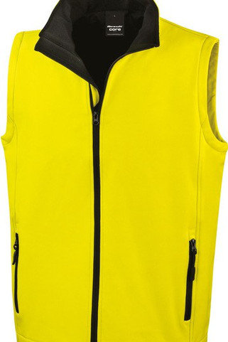Result R232M - Premium Softshell Bodywarmer with Full Zip and Pockets