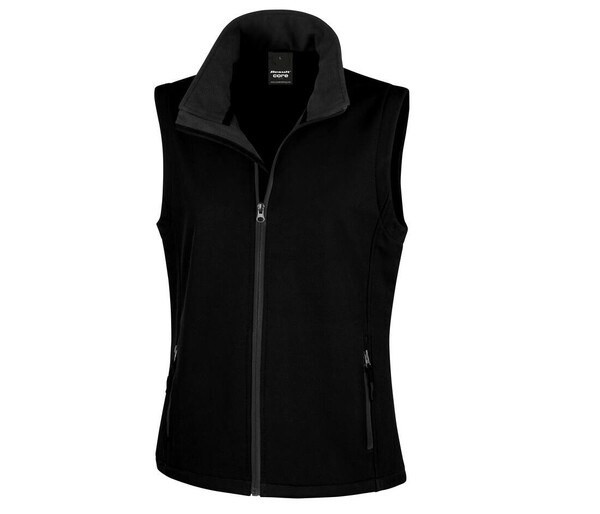 Result R232F - Smanicato Stampabile da Donna Core Softshell