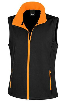 Result R232F - Smanicato Stampabile da Donna Core Softshell