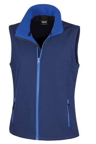 Result R232F - Ladies Slim Fit Softshell Bodywarmer with Zip Pockets