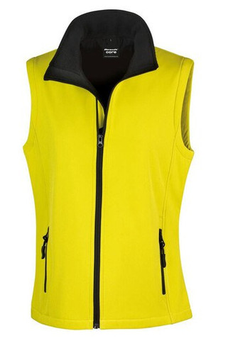 Result R232F - Ladies Slim Fit Softshell Bodywarmer with Zip Pockets