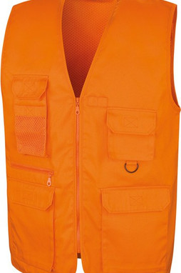 Result R045X - Gilet Multi-Poches Safari Pratique