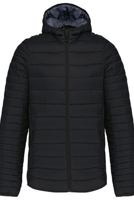 Kariban K6110 - Leichte Herren Steppjacke mit Kapuze