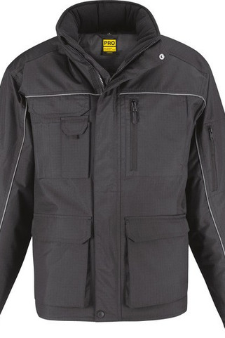 B&C Pro CGJUC41 - Skyddande Väderbeständig Jacka PRO