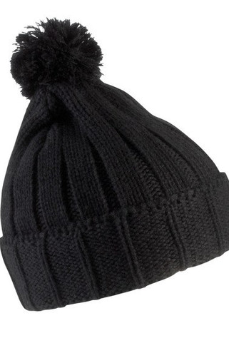 K-up KP519 - Cozy Acrylic Pom Pom Winter Hat