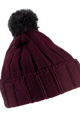 K-up KP519 - Chapeau Douillet avec Pompon en Acrylique