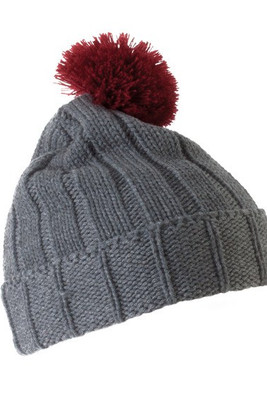 K-up KP519 - Warme Acryl Muts met Stijlvolle Pompon