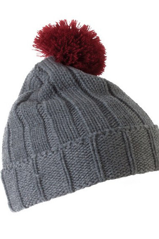 K-up KP519 - Chapeau Douillet avec Pompon en Acrylique