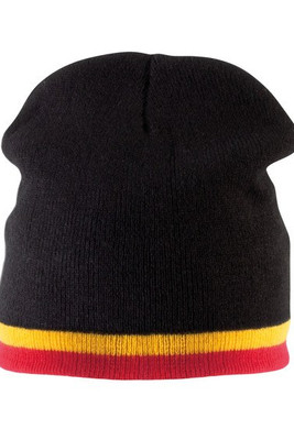 K-up KP515 - BEANIE HAT WITH BI-COLOUR BOTTOM BAND