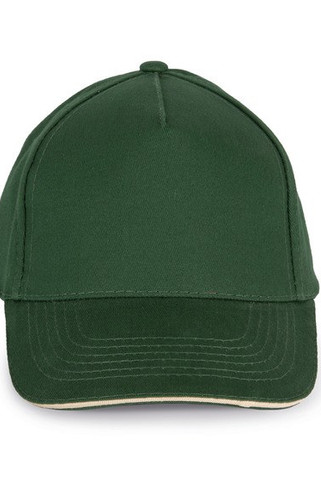 K-up KP148 - CASQUETTE ENFANT AVEC SANDWICH CONTRASTÉ - 5 PANNEAUX