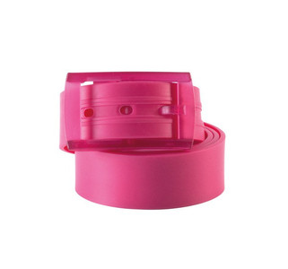 K-up KP801 - Adjustable Clear Silicone Belt with Plastic Buckle