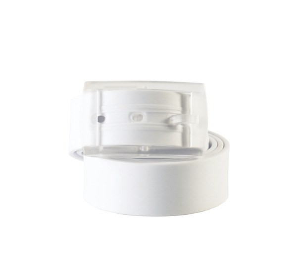 K-up KP801 - Adjustable Clear Silicone Belt with Plastic Buckle