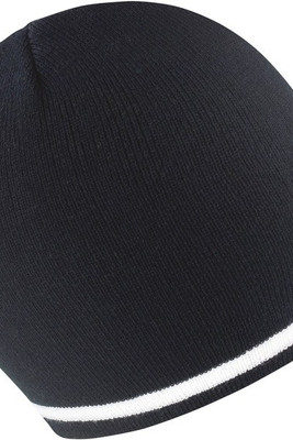 Result R368X - Stilvolle Acryl-Strickmütze mit Streifenmuster