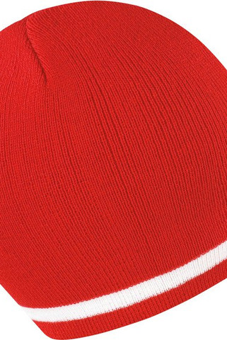 Result R368X - Cozy Stripe Knit Acrylic Beanie Hat