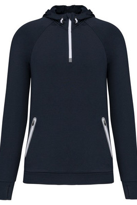 Proact PA360 - 1/4 zip hooded sports sweatshirt