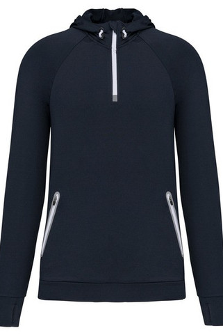 Proact PA360 - 1/4 zip hooded sports sweatshirt