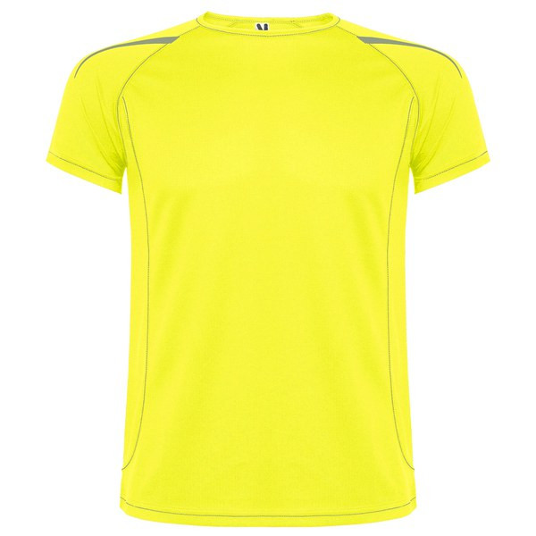 Roly CA0416 - SEPANG T-shirt met korte raglanmouwen in technisch weefsel in plat tricot