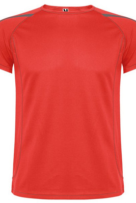 Roly CA0416 - SEPANG T-shirt met korte raglanmouwen in technisch weefsel in plat tricot