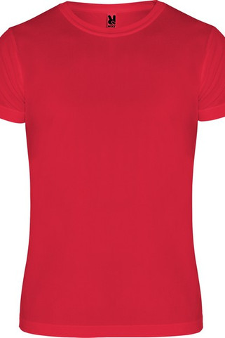 Roly CA0450 - CAMIMERA T-shirt met korte mouwen in technisch weefsel met ronde kraaglijn
