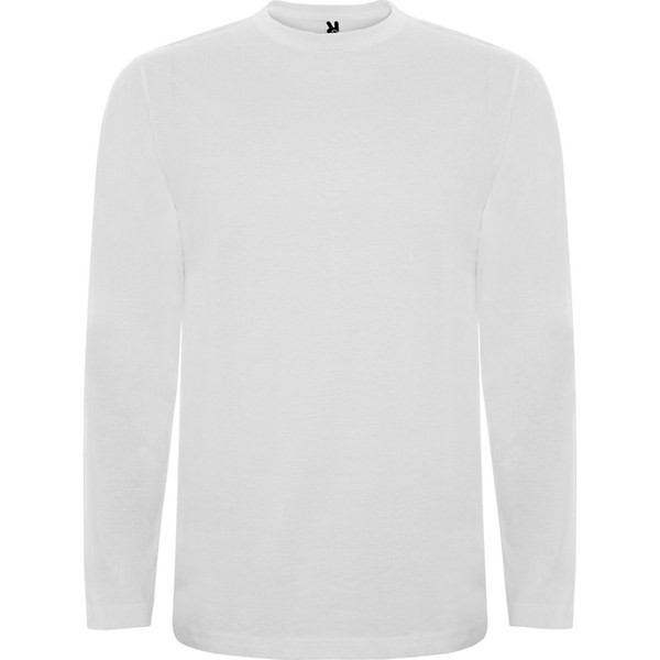 Roly CA1217 - Premium Cotton Long-Sleeve Tee with Reinforced Seams
