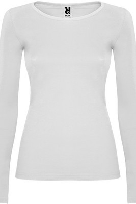 Roly CA1218 - Comfortabele Dames Longsleeve T-shirt met Fijne Halslijn