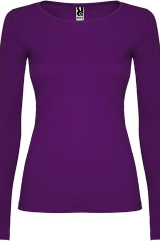 Roly CA1218 - Damska Koszulka z Długim Rękawem i Delikatnym Dekoltem